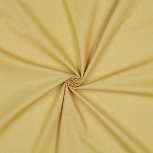 COTTON POPLIN - MUSTARD