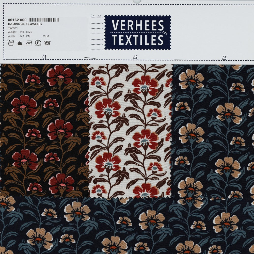 RADIANCE FLOWERS NAVY