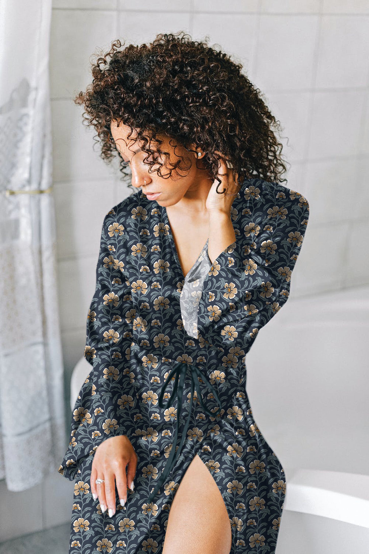 RADIANCE FLOWERS NAVY