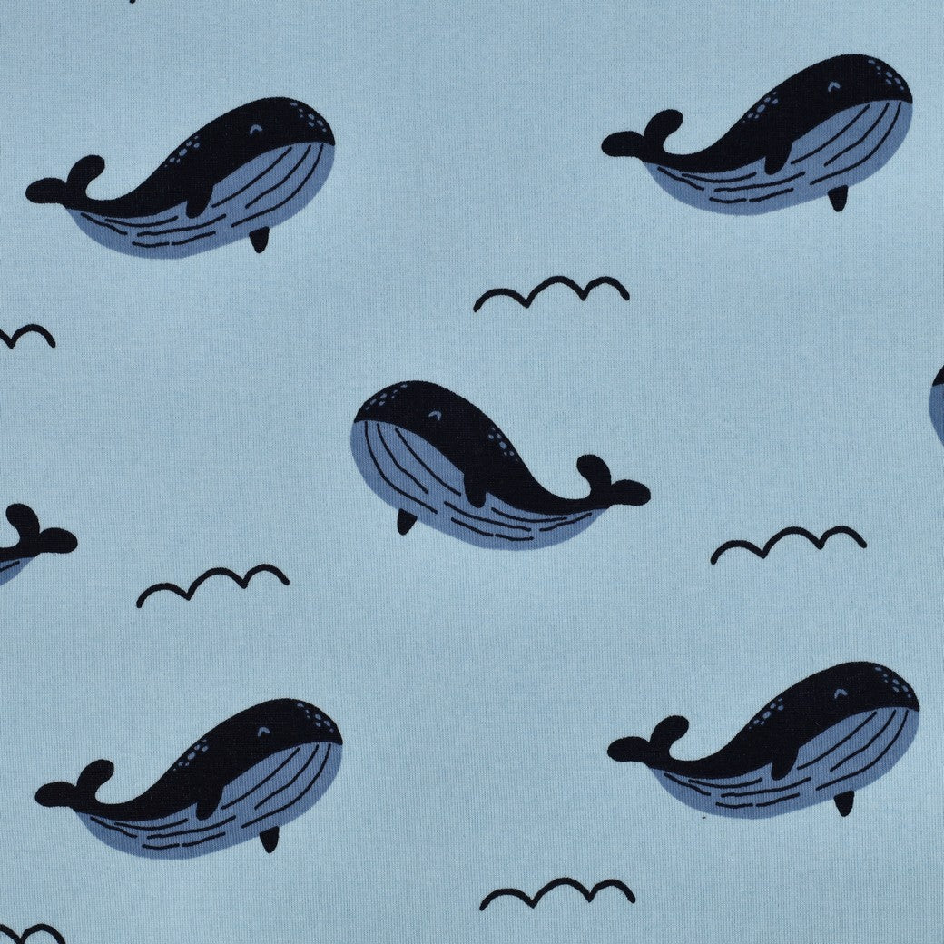 JOGGING WHALES - BLUE