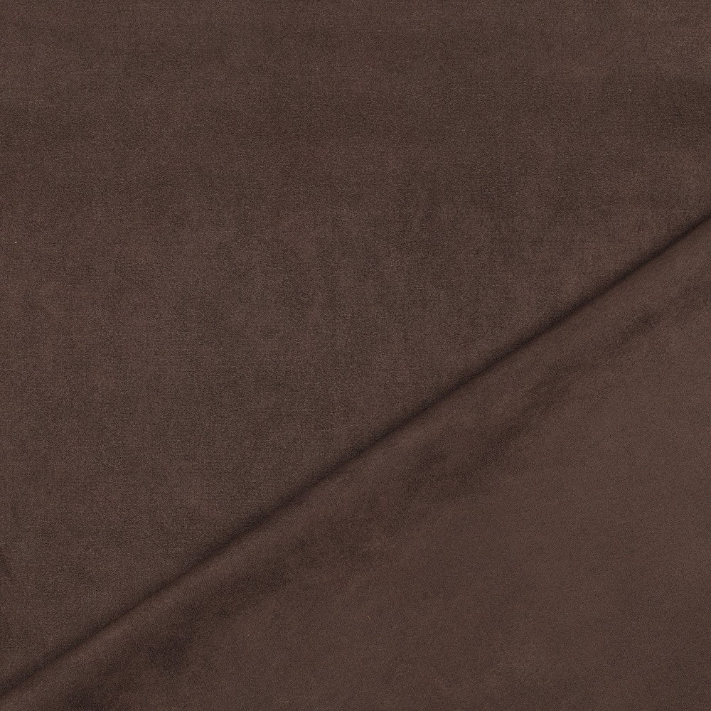SUEDE STRETCH DARK BROWN