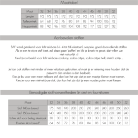 Bel’Etoile – Bay pants dames (papieren patroon)