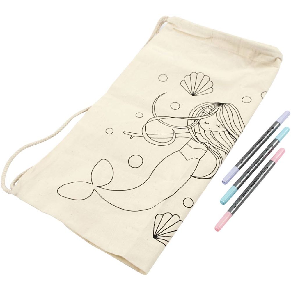Magische zeemeermin rugzak set