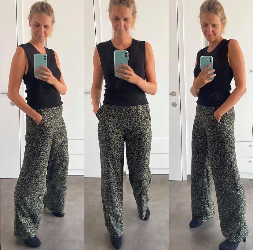 Bel’ Etoile - Ava broek voor dames & tieners (papieren naaipatroon)