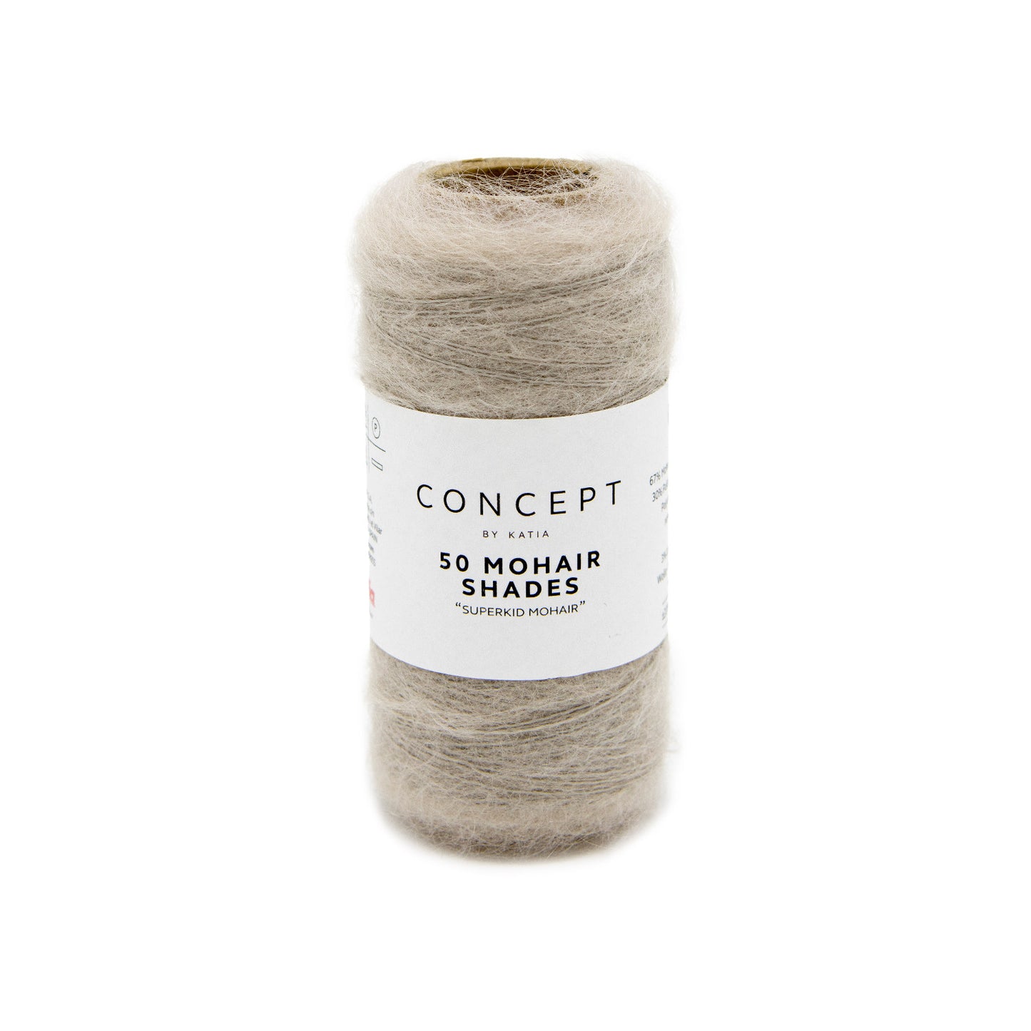 50 MOHAIR SHADES Parelachtig licht grijs 2