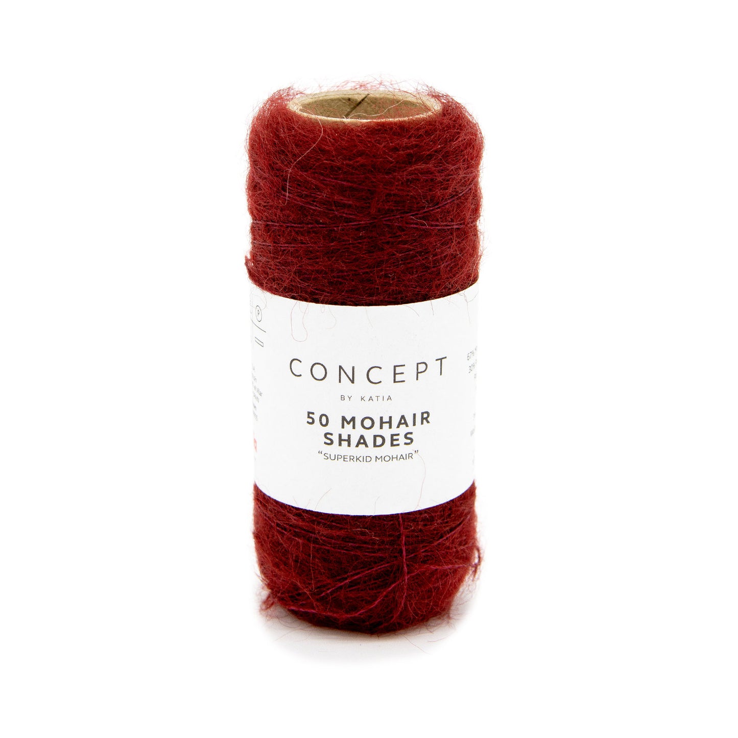 50 MOHAIR SHADES Wijn rood 45