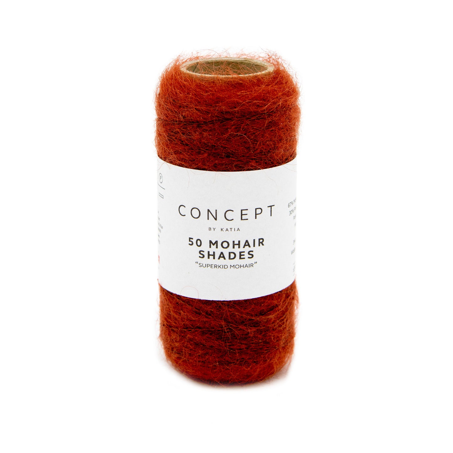 50 MOHAIR SHADES Roest bruin 49