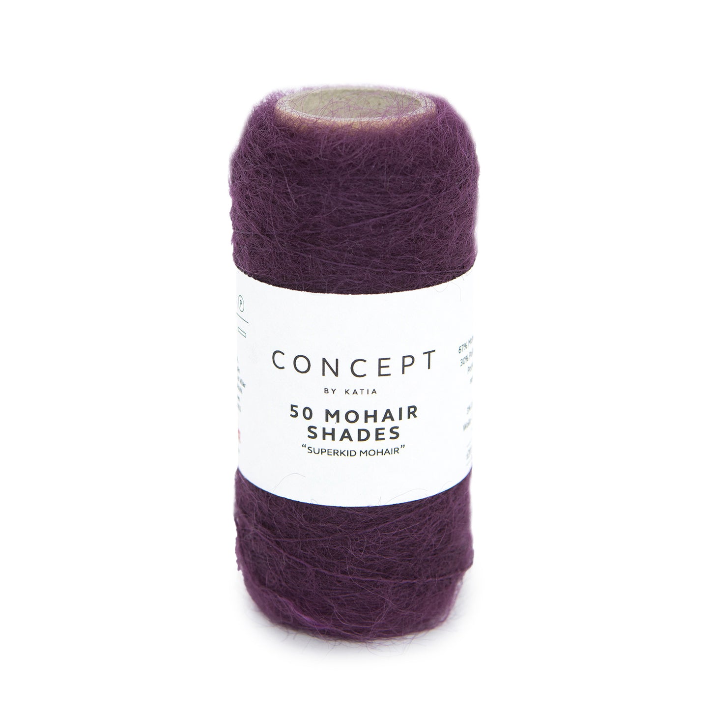 50 MOHAIR SHADES Paars violet 55