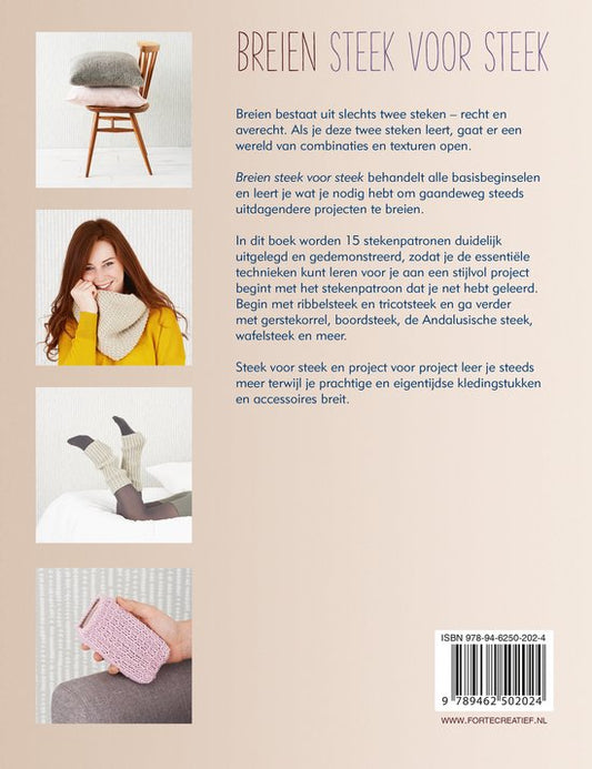 Breien steek voor steek