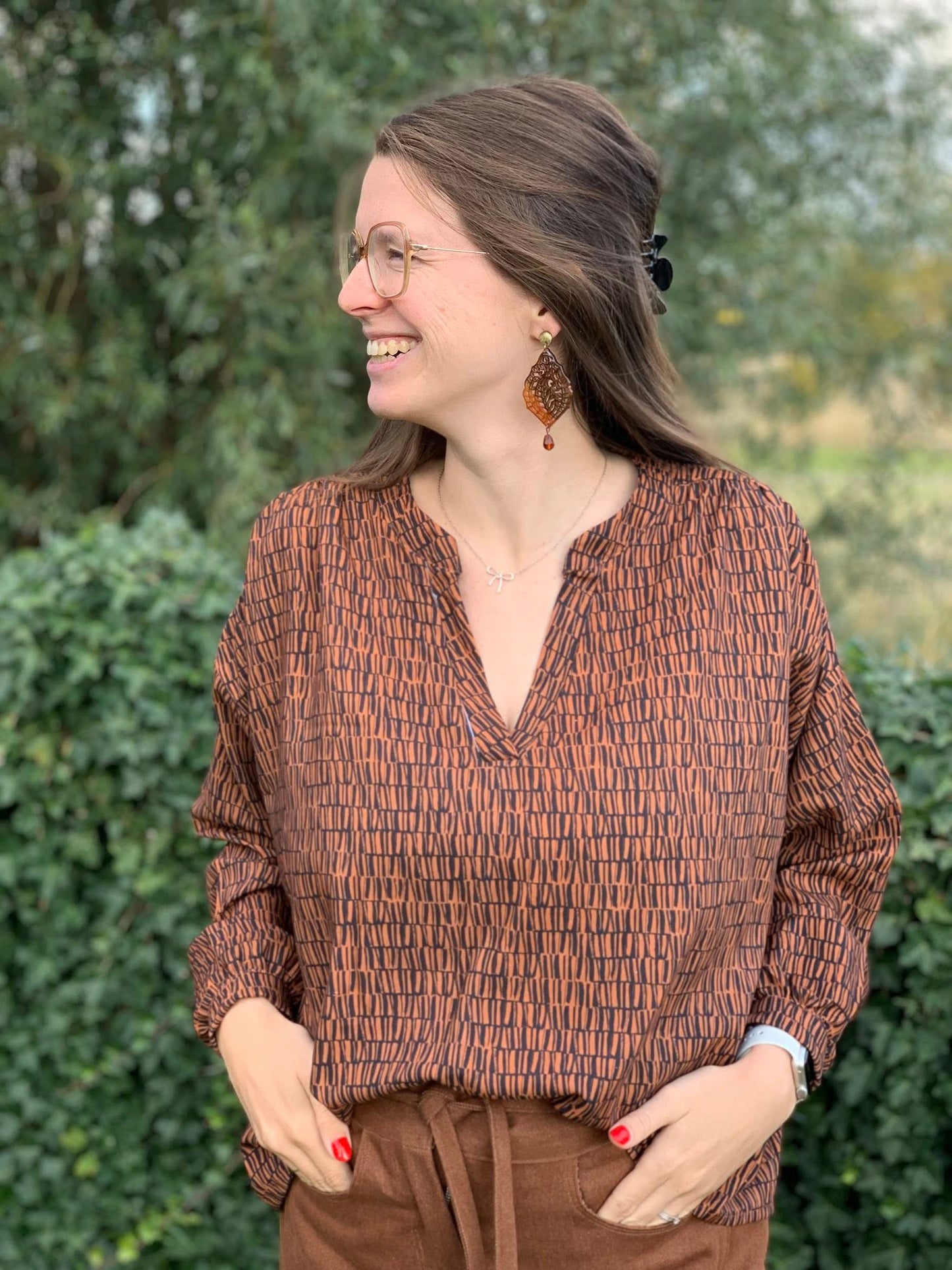 Bel'Etoile - Lucia blouse voor dames & tieners (papieren naaipatroon)
