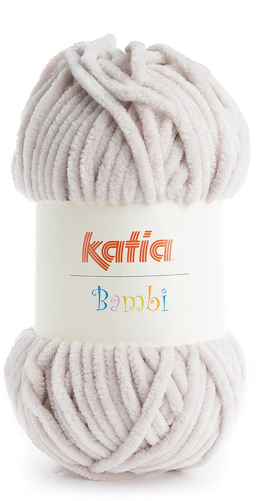 Katia Bambi - 324 lichtbeige - Chenille Garen