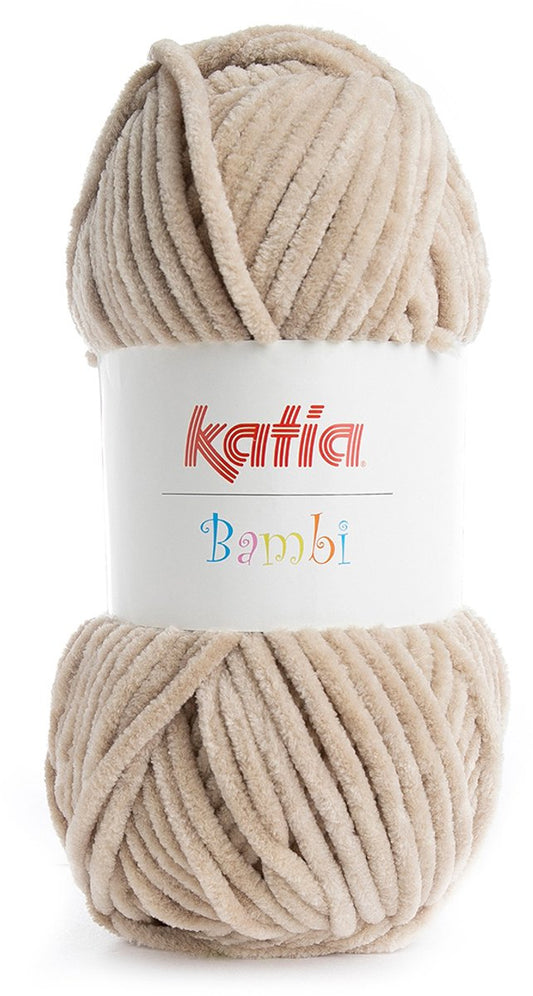 Katia Bambi - 306 camel - Chenille Garen