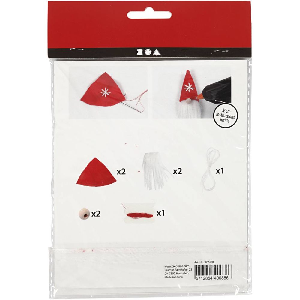 Creative mini kit - Hangende Scandinavische Kabouters