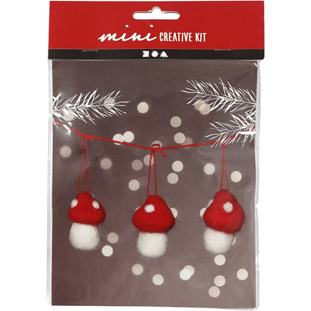 Creative mini kit - Hangende Paddestoelen