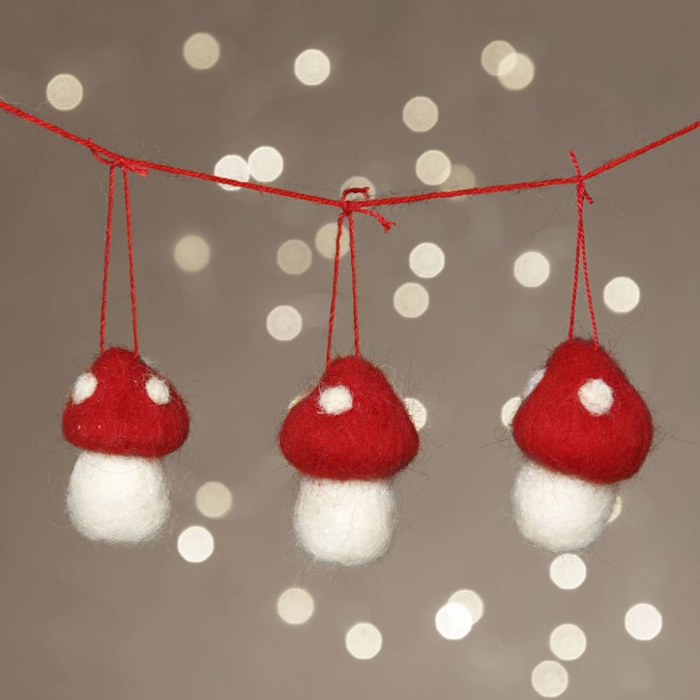 Creative mini kit - Hangende Paddestoelen
