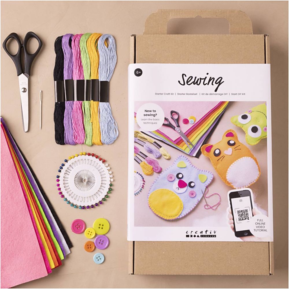 Starter Hobbyset Naaien - Teddyberen