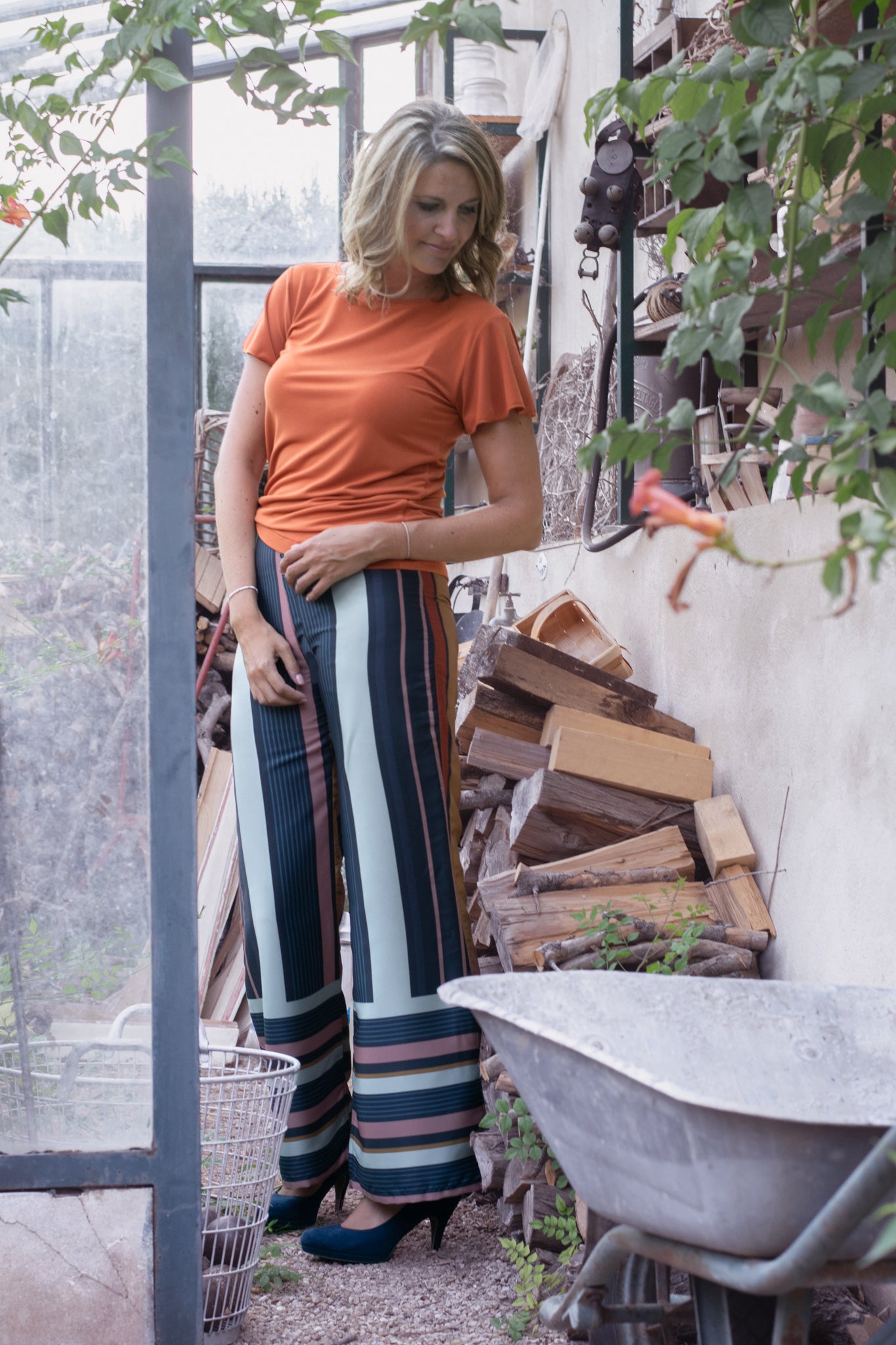Bel’ Etoile - Ava broek voor dames & tieners (papieren naaipatroon)