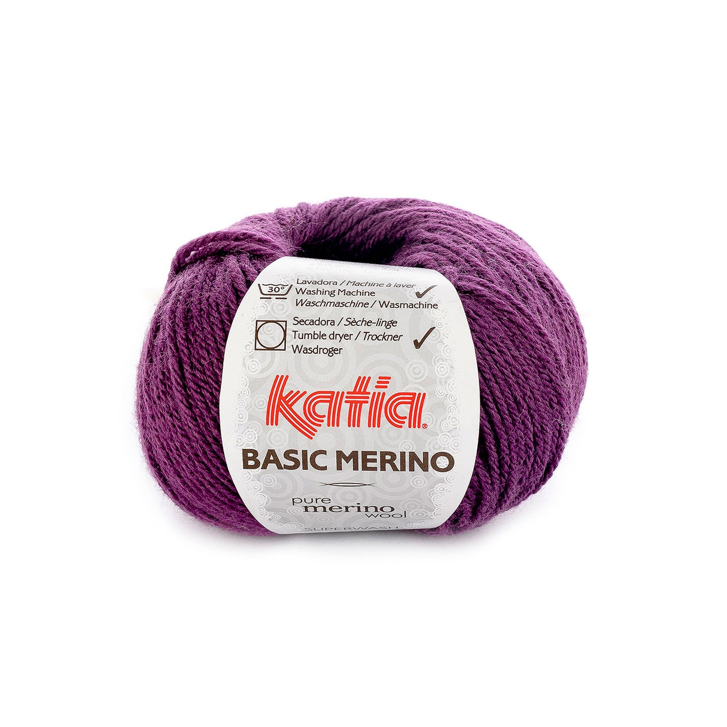 Katia Basic Merino Parelachtig paarskleur - 28