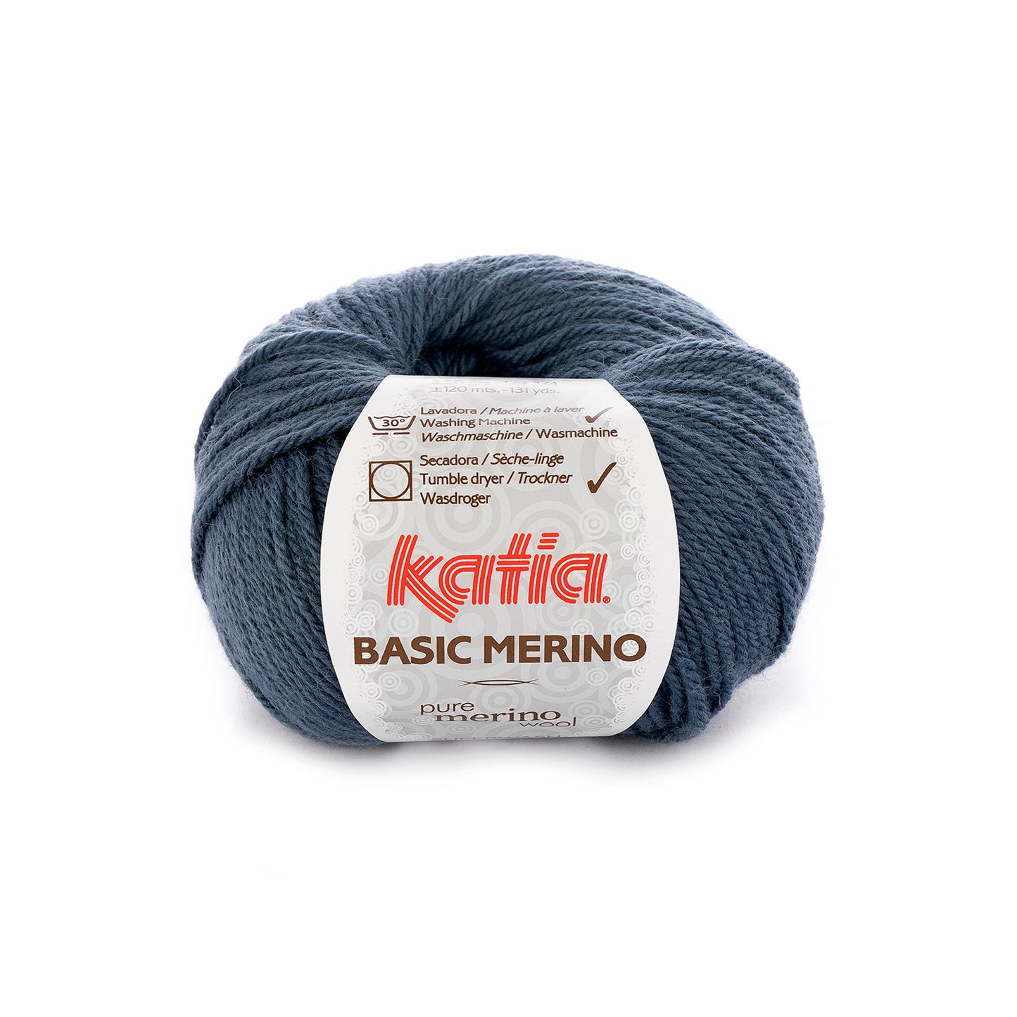 Katia Basic Merino Grijsachtig blauw kleur - 32