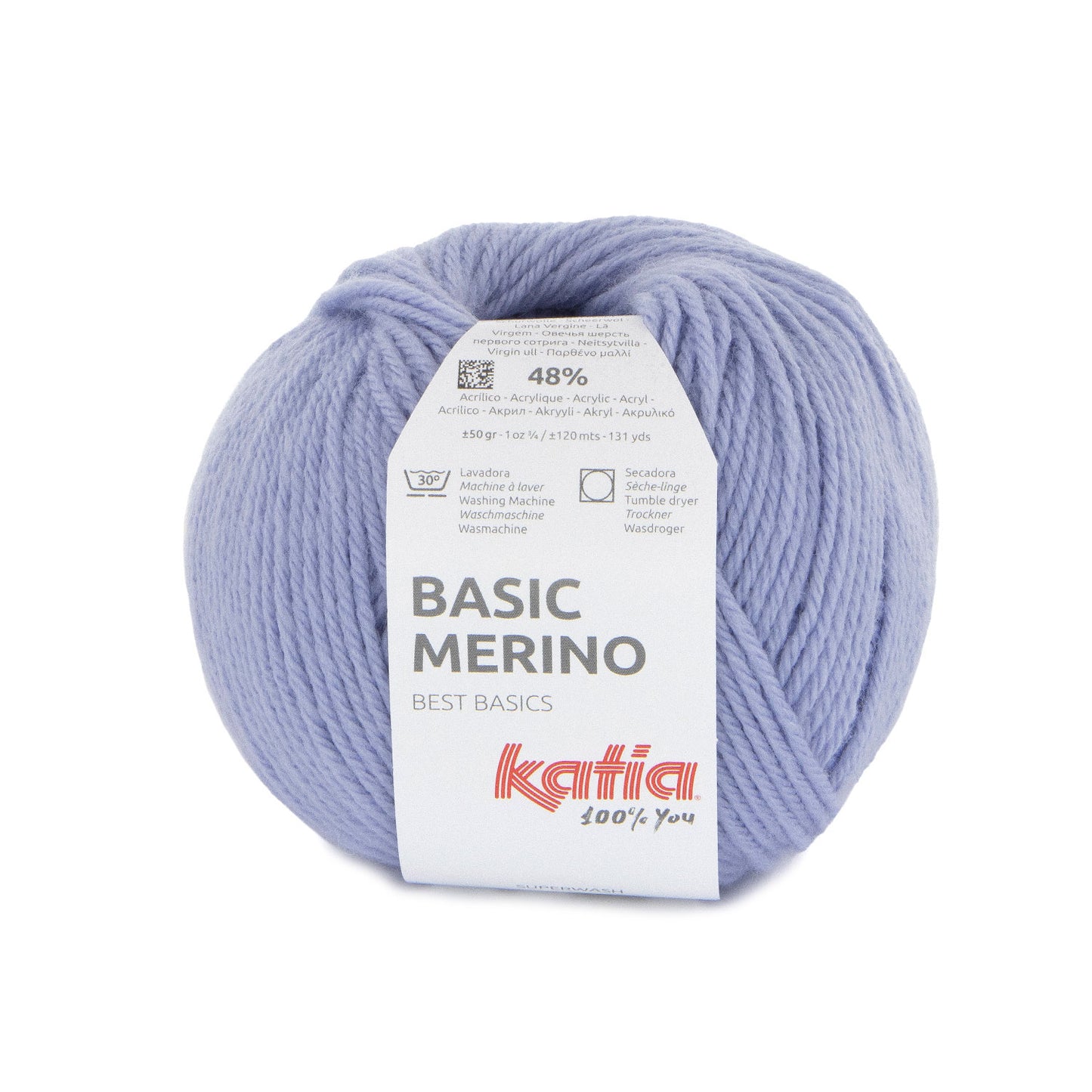 Katia Basic Merino Licht mauvé kleur - 99