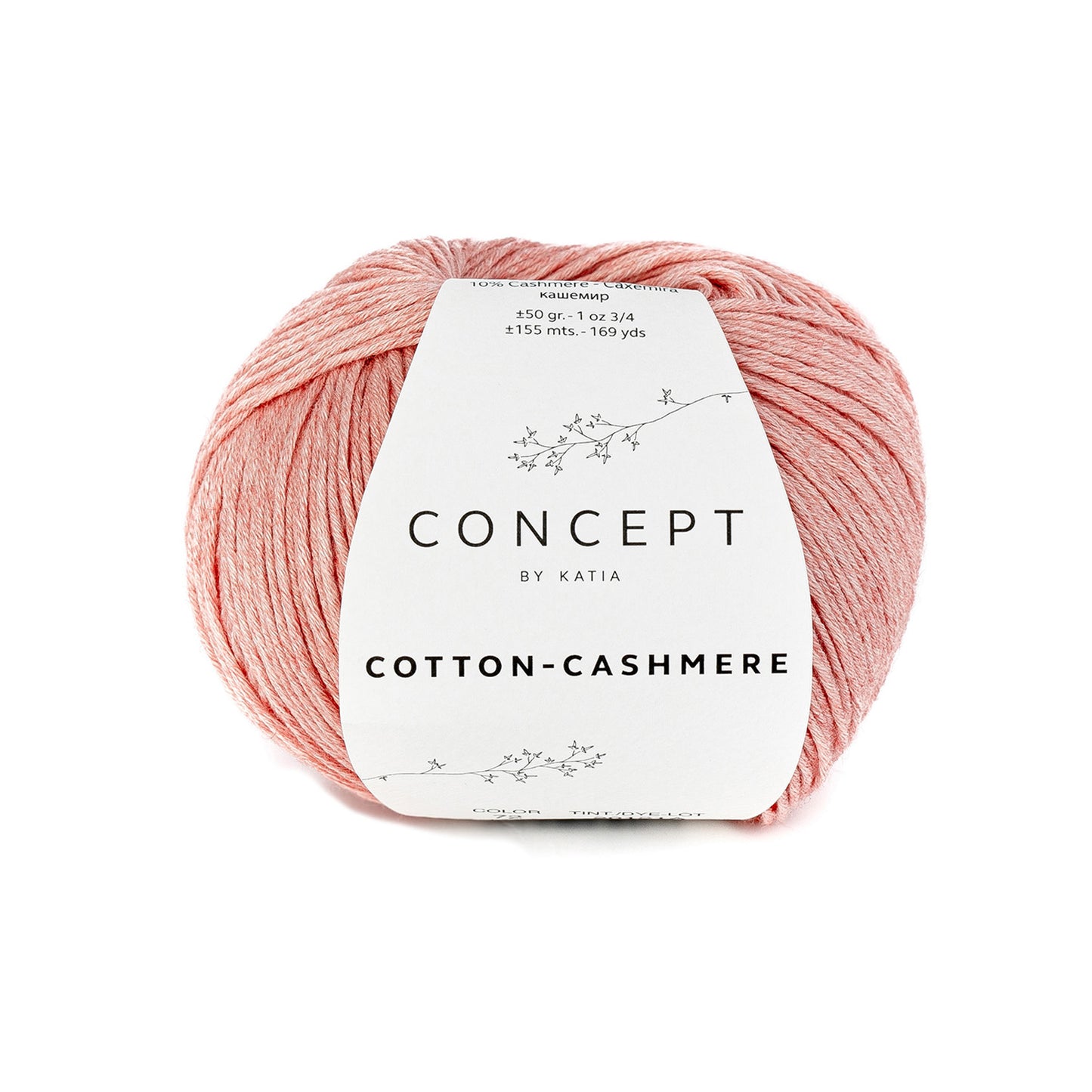 COTTON CASHMERE Koraal 72