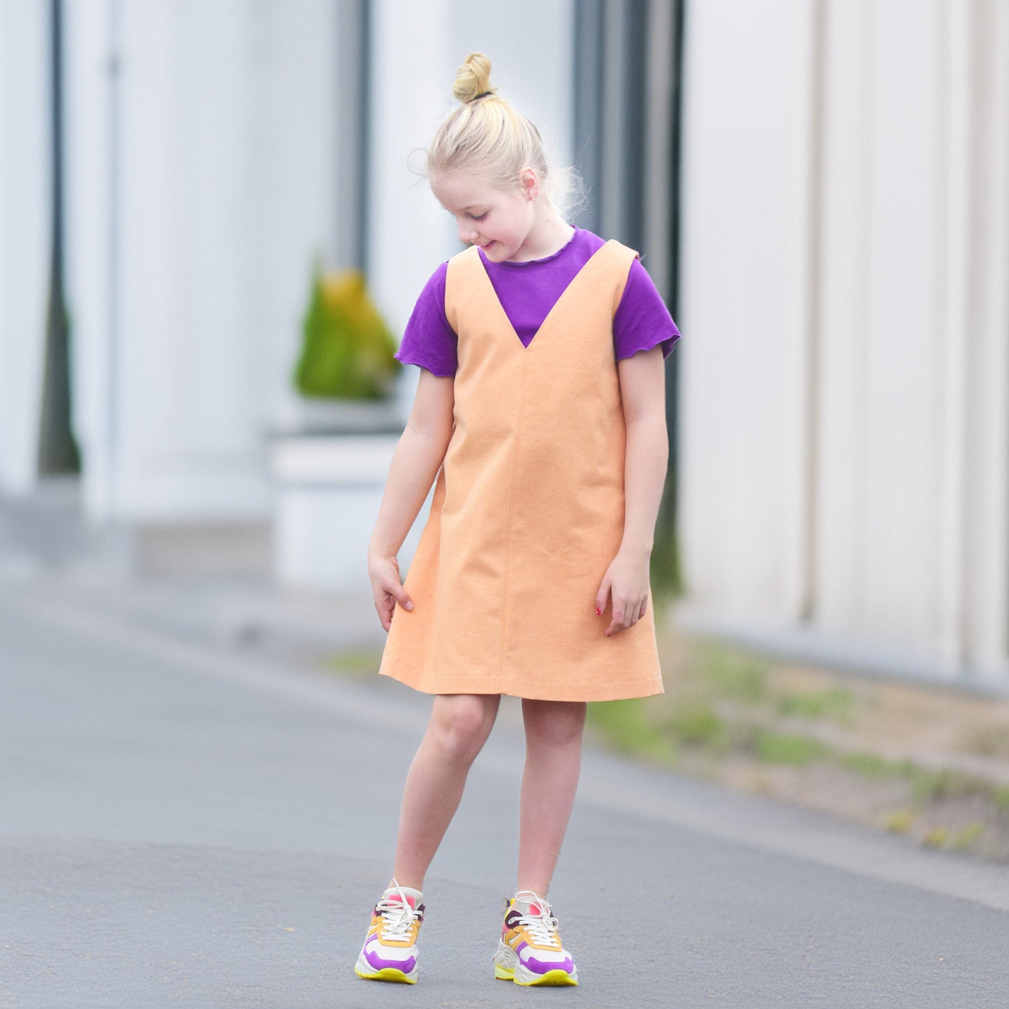 Bel'Etoile - Irene jurk/overgooier voor kids (papieren naaipatroon)