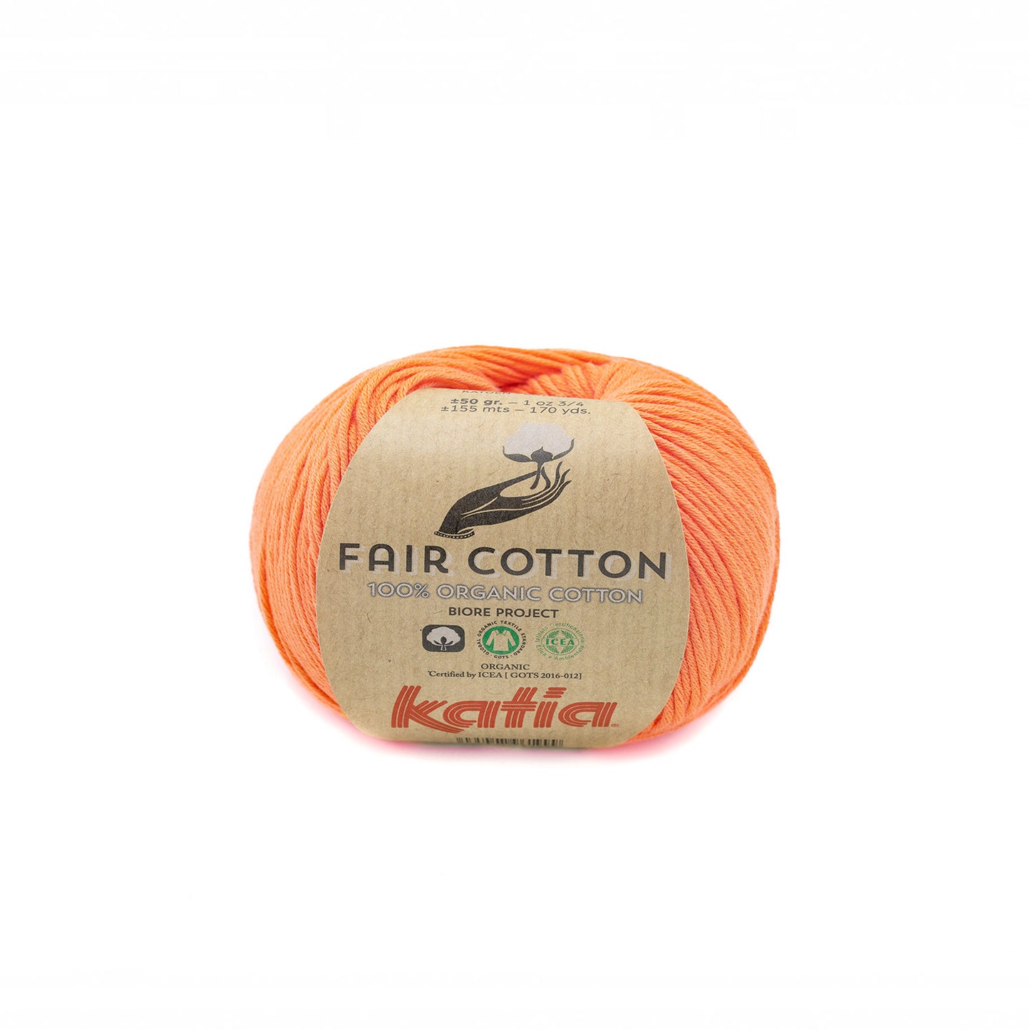 FAIR COTTON Intens oranje 43