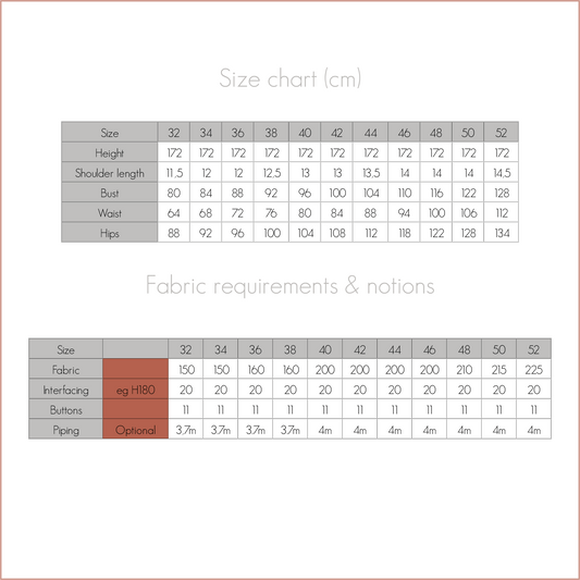 Bel’Etoile – Harriet blouse (papieren patroon)