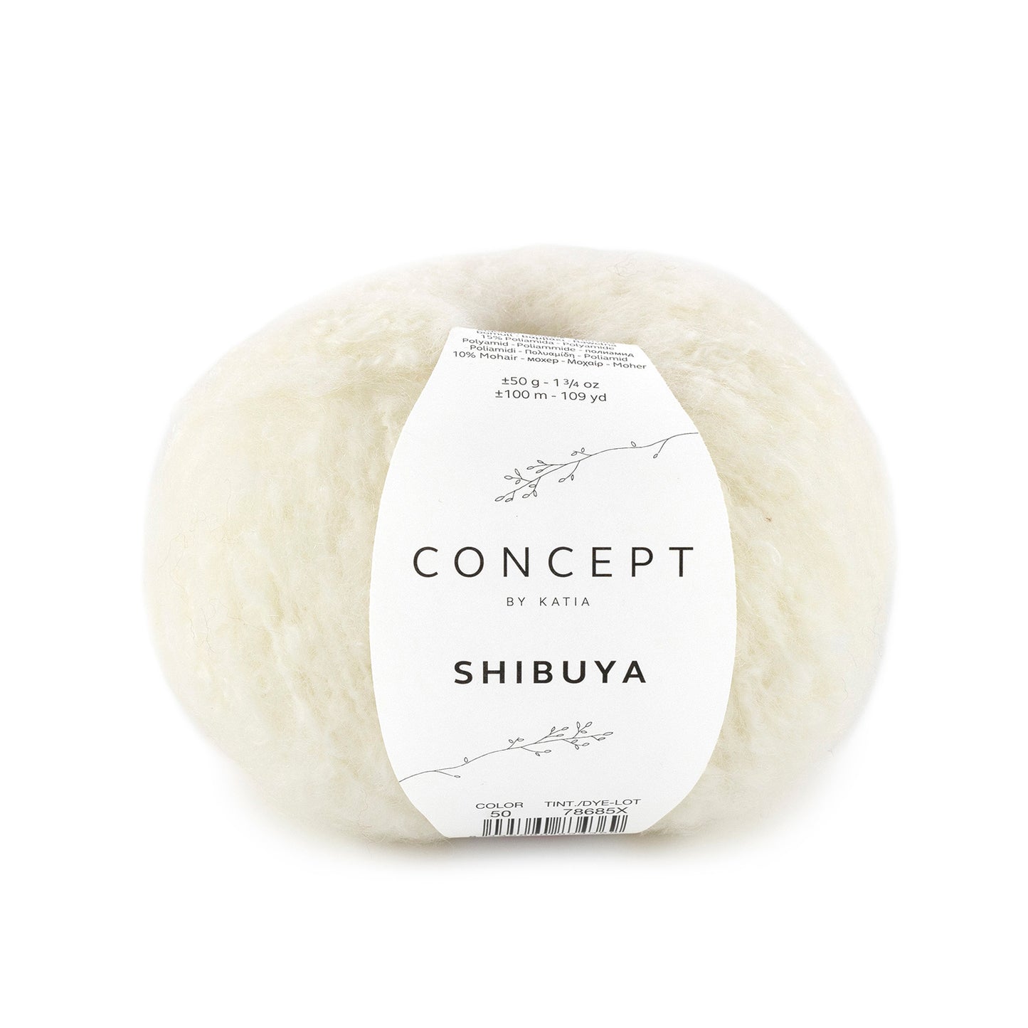Katia Shibuya Ecru kleur - 50
