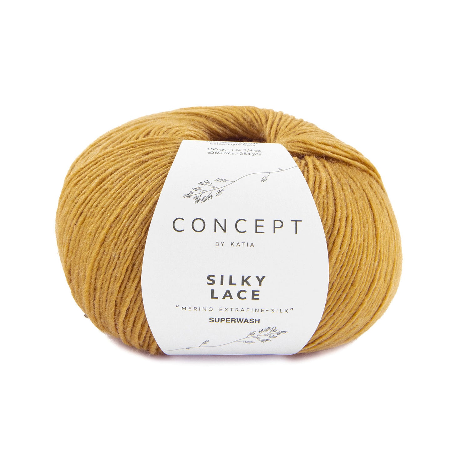 Katia Silky Lace Mosterd kleur - 183