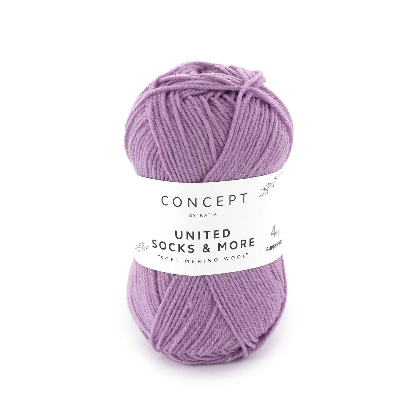 Katia United Socks & More Mauvé kleur - 10