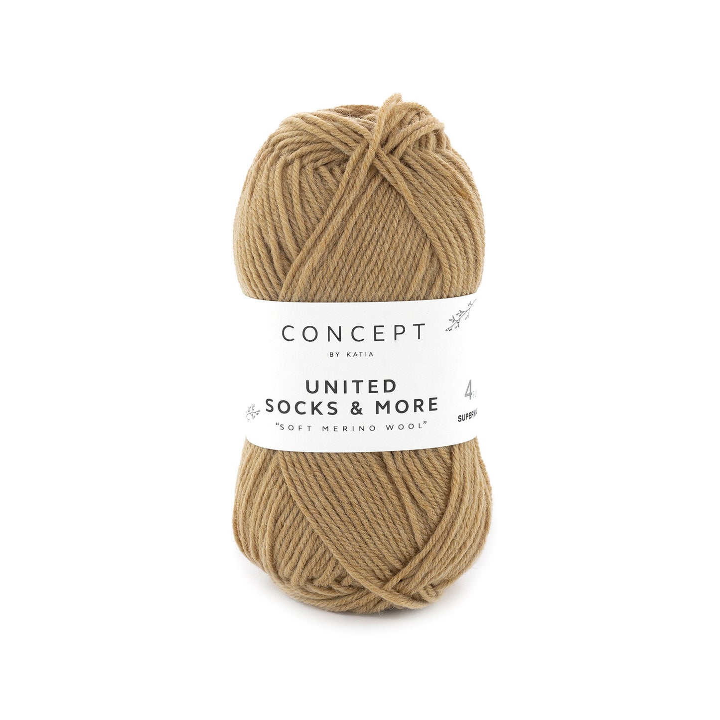 Katia United Socks & More Camel kleur - 101