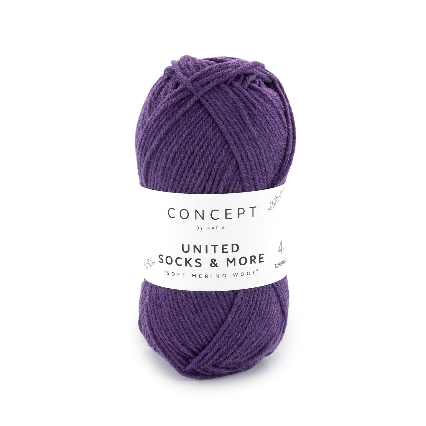 Katia United Socks & More Paars kleur - 11