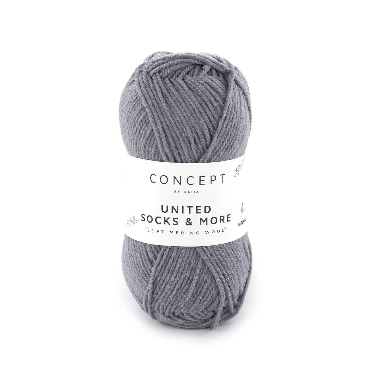 Katia United Socks & More Medium grijs kleur - 201
