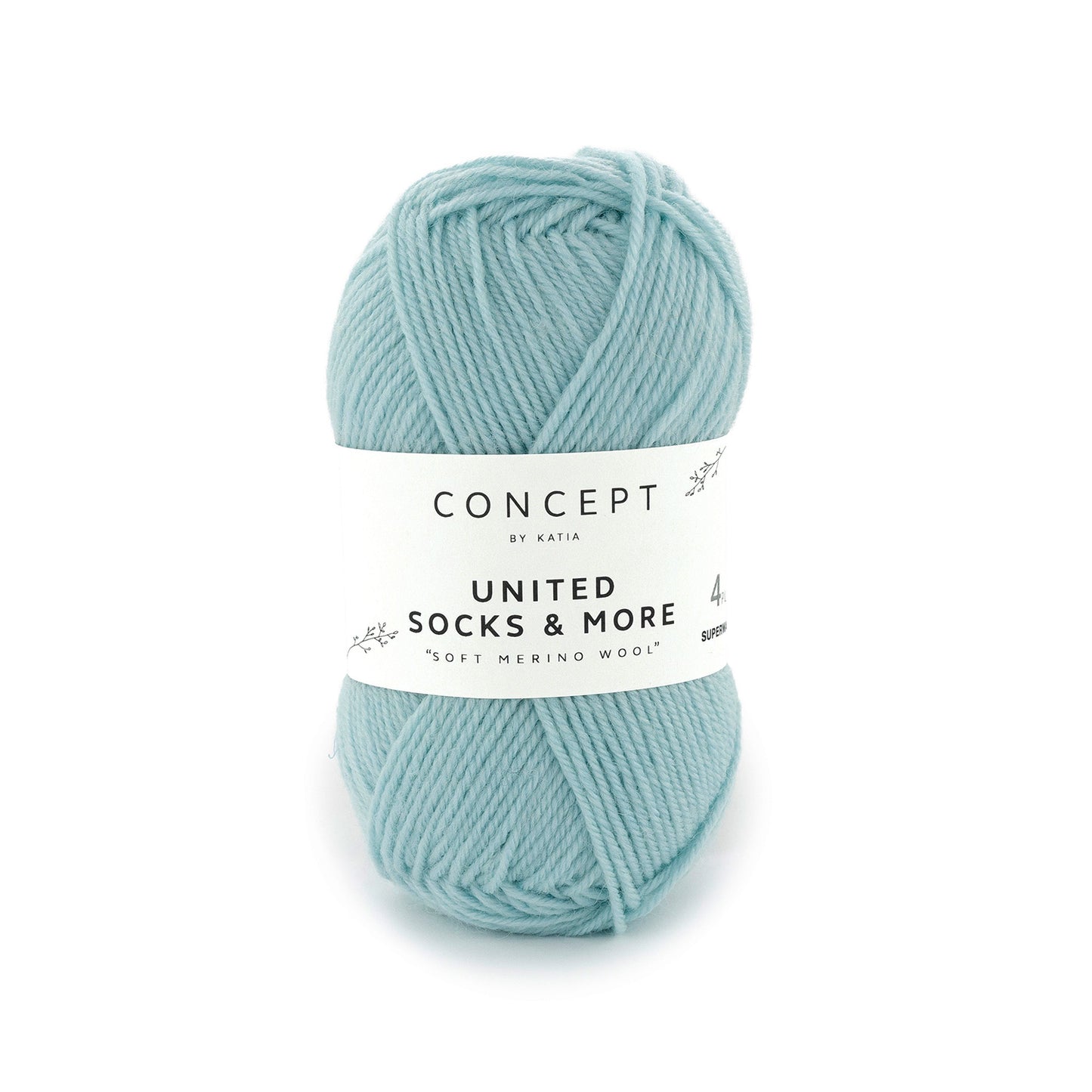 Katia United Socks & More Water blauw kleur - 30