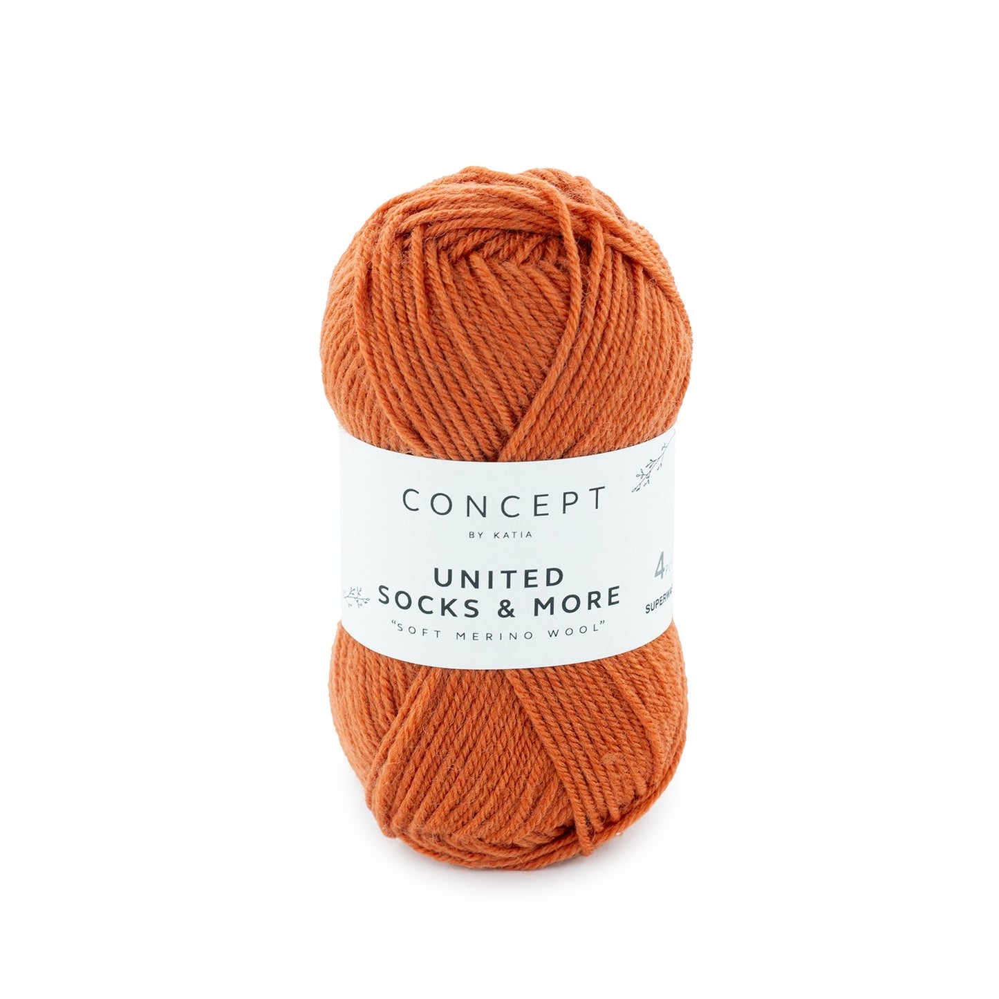 Katia United Socks & More Oranje kleur - 6