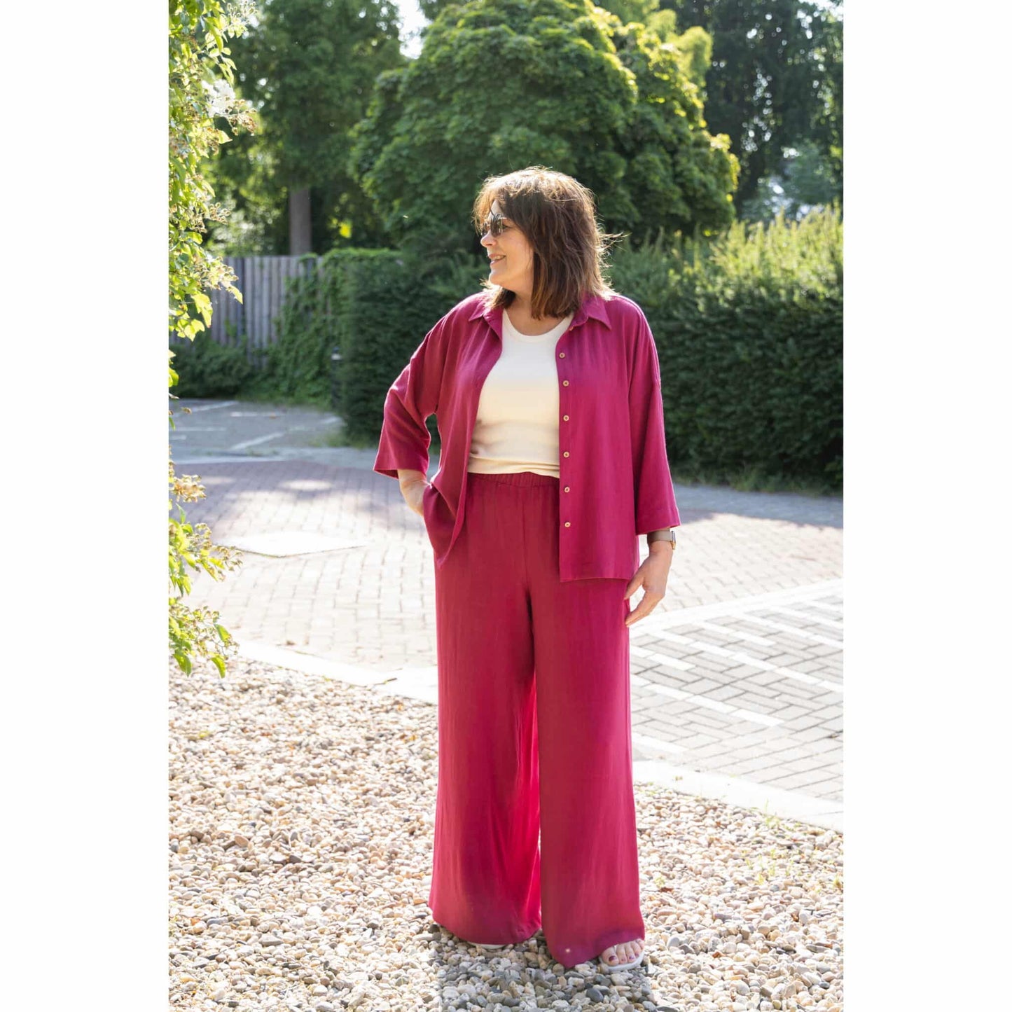 Bel’Etoile – Kiki blouse & broek set dames (papieren patroon)