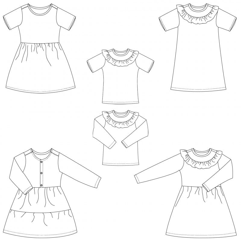 Bel’Etoile – Hazel kids (papieren patroon)