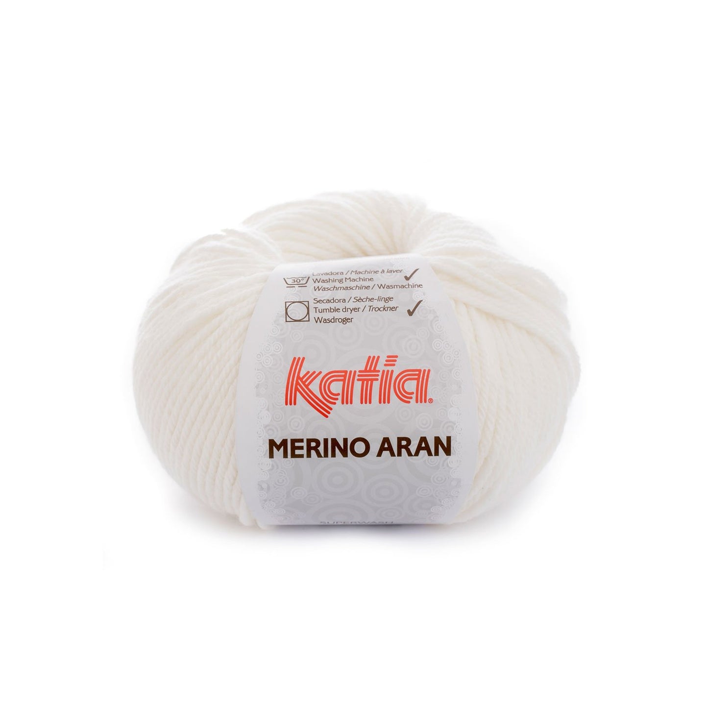 Katia Merino Aran Ecru kleur - 3
