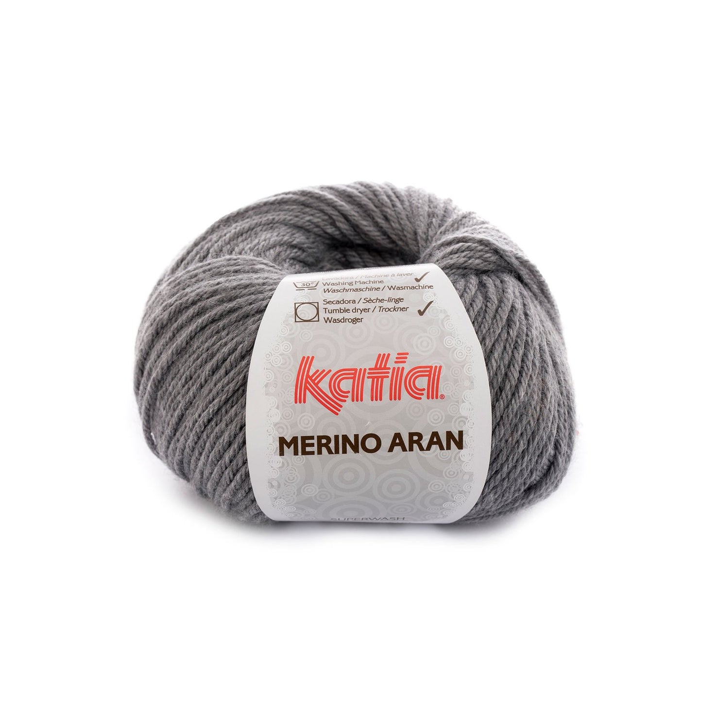 Katia Merino Aran Medium grijs kleur - 69