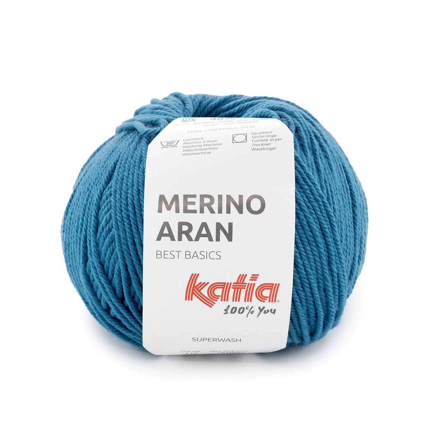 Katia Merino Aran Perzisch blauw kleur - 113
