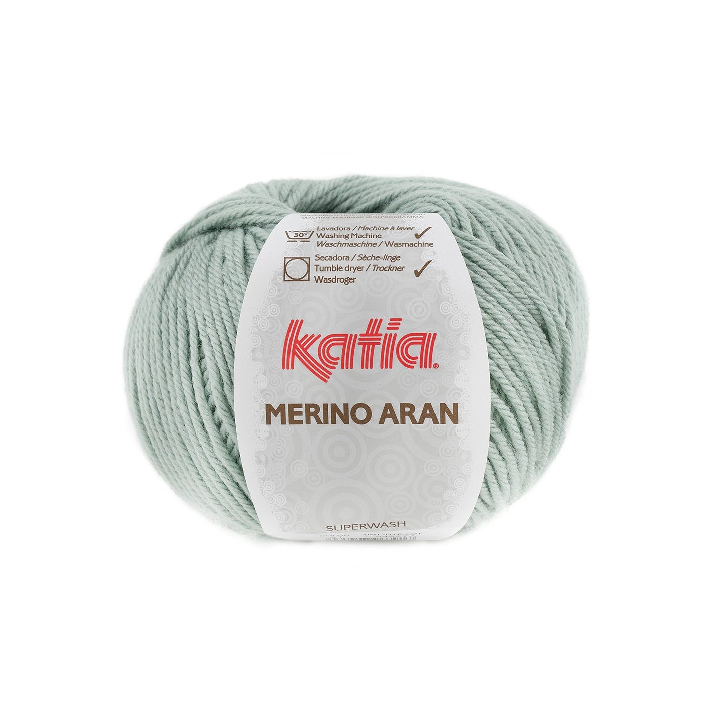 Katia Merino Aran Reseda groen kleur - 91