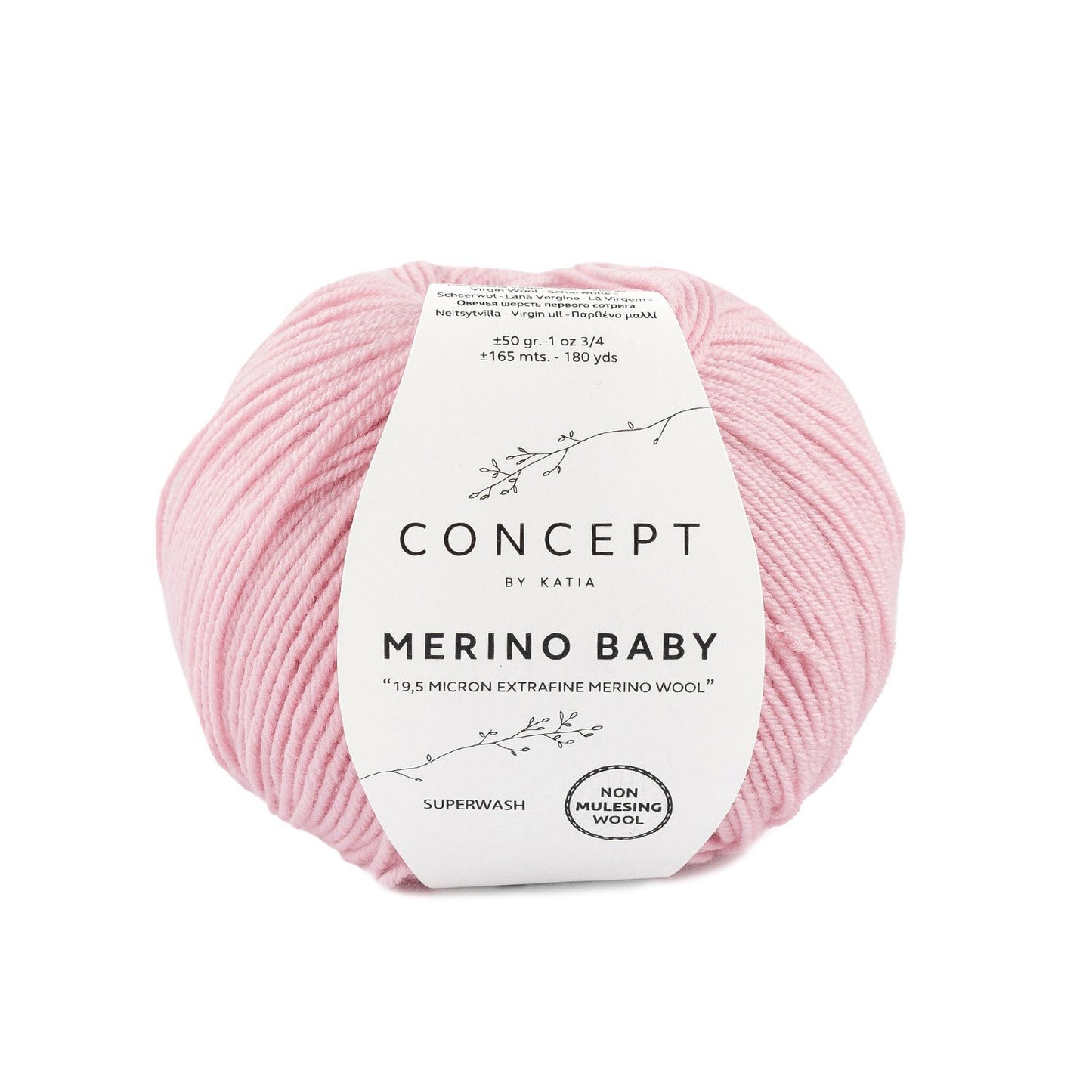 Katia Merino Baby Lichtroze kleur - 92