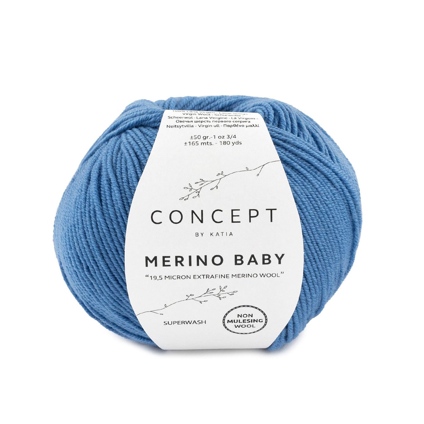 Katia Merino Baby Medium blauw kleur - 44