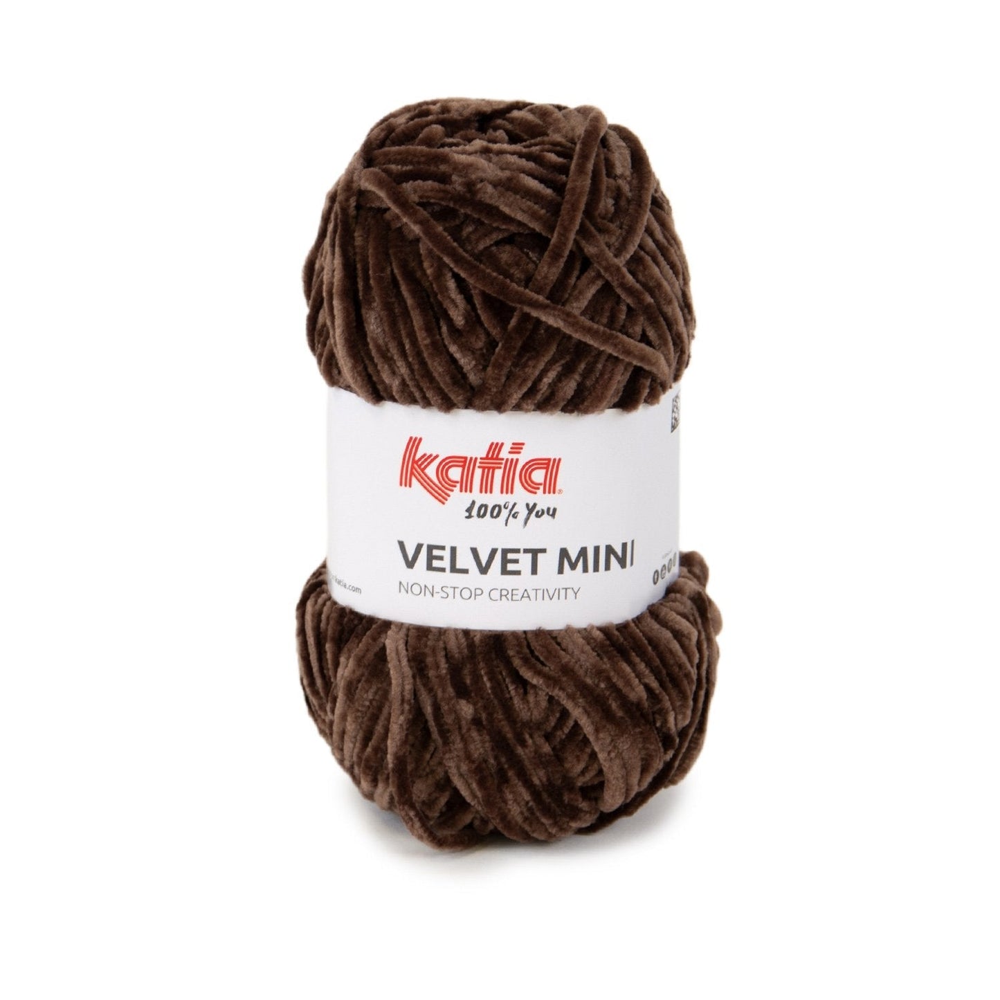 Katia Velvet Mini - 214 chocoladebruin