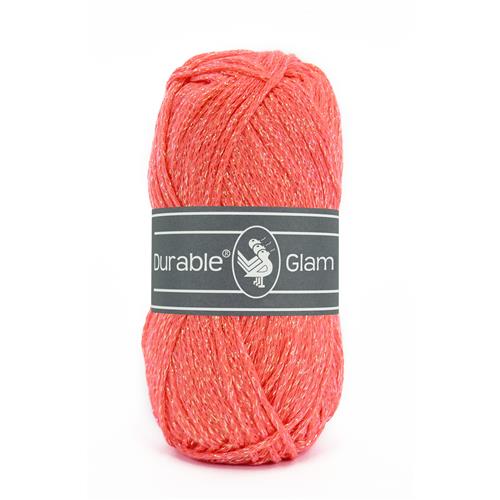 Durable Glam brei - en haakgaren 50 gram 130 meter katoen/polyester - Kleur 2190