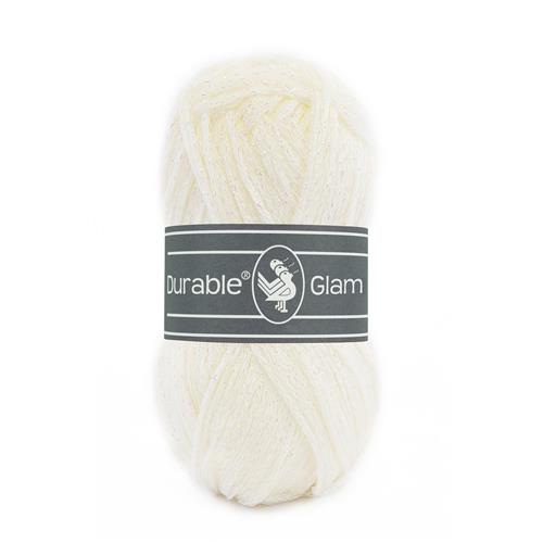 Durable Glam brei - en haakgaren 50 gram 130 meter katoen/polyester - Kleur 326