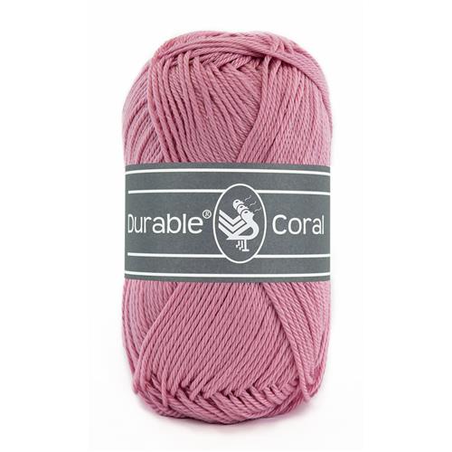 Durable Coral brei- en haakgaren 50 gram 125 meter 100 % katoen - Kleur 224