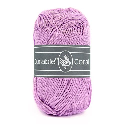 Durable Coral brei- en haakgaren 50 gram 125 meter 100 % katoen - Kleur 261