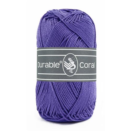 Durable Coral brei- en haakgaren 50 gram 125 meter 100 % katoen - Kleur 357